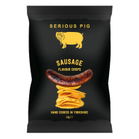 Serious Pig Sausage Flavour Crisps - 24 x 40g